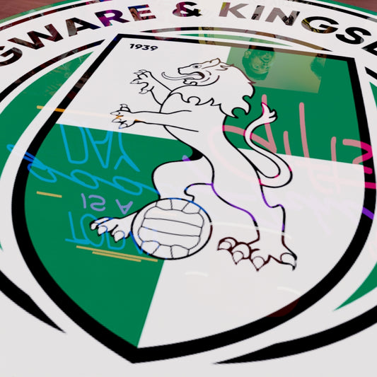Edgware & Kingsbury FC Logo LED Wall light