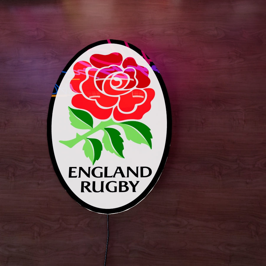 England Rugby Logo LED Wall light