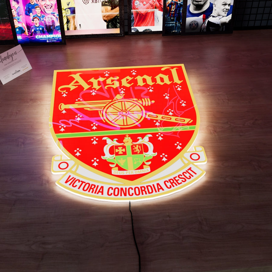 ARS FC Badge LED 15 inches (38cm)