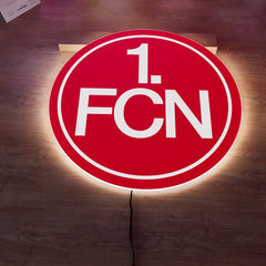 1. FC Nürnberg Logo LED