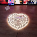 HM FC Badge Gold Style LED 15 inches (38cm)