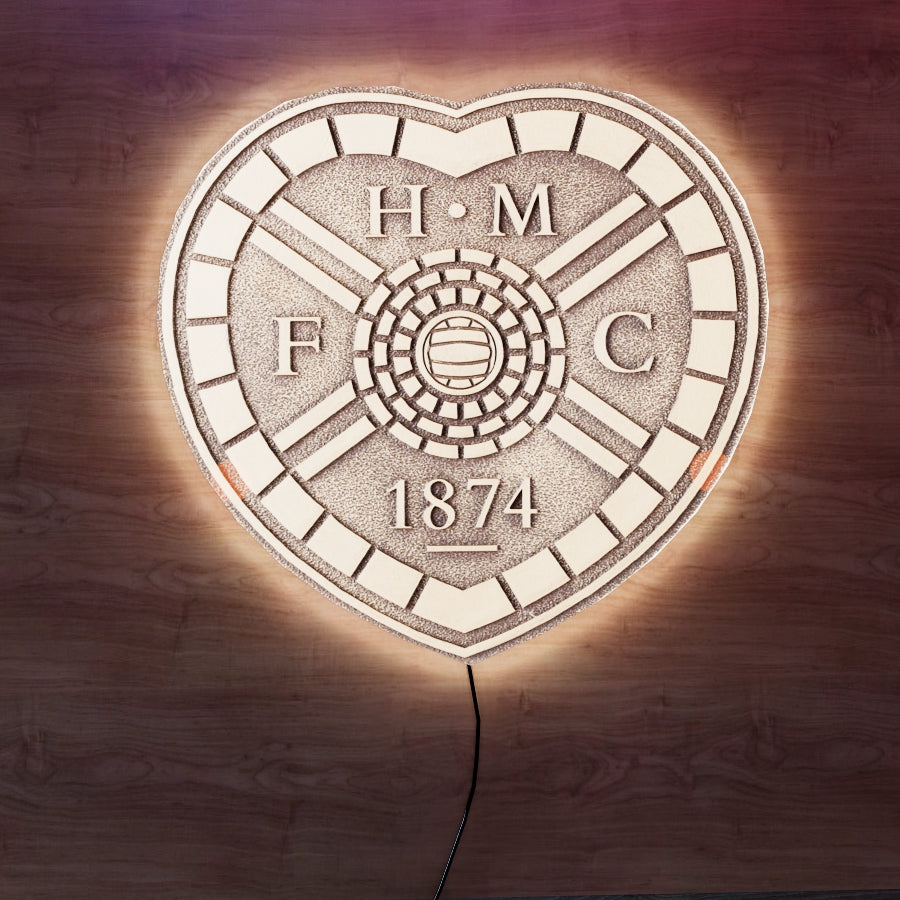 HM FC Badge Gold Style LED 15 inches (38cm)