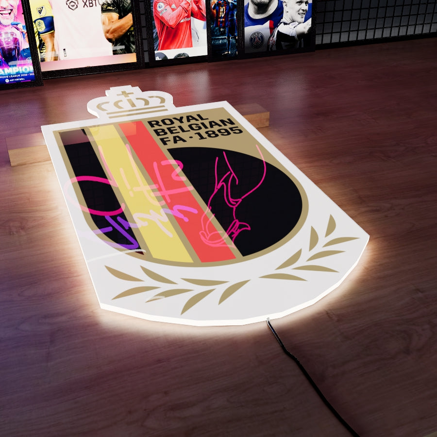 Belgium FC Badge LED 15 inches (38cm)