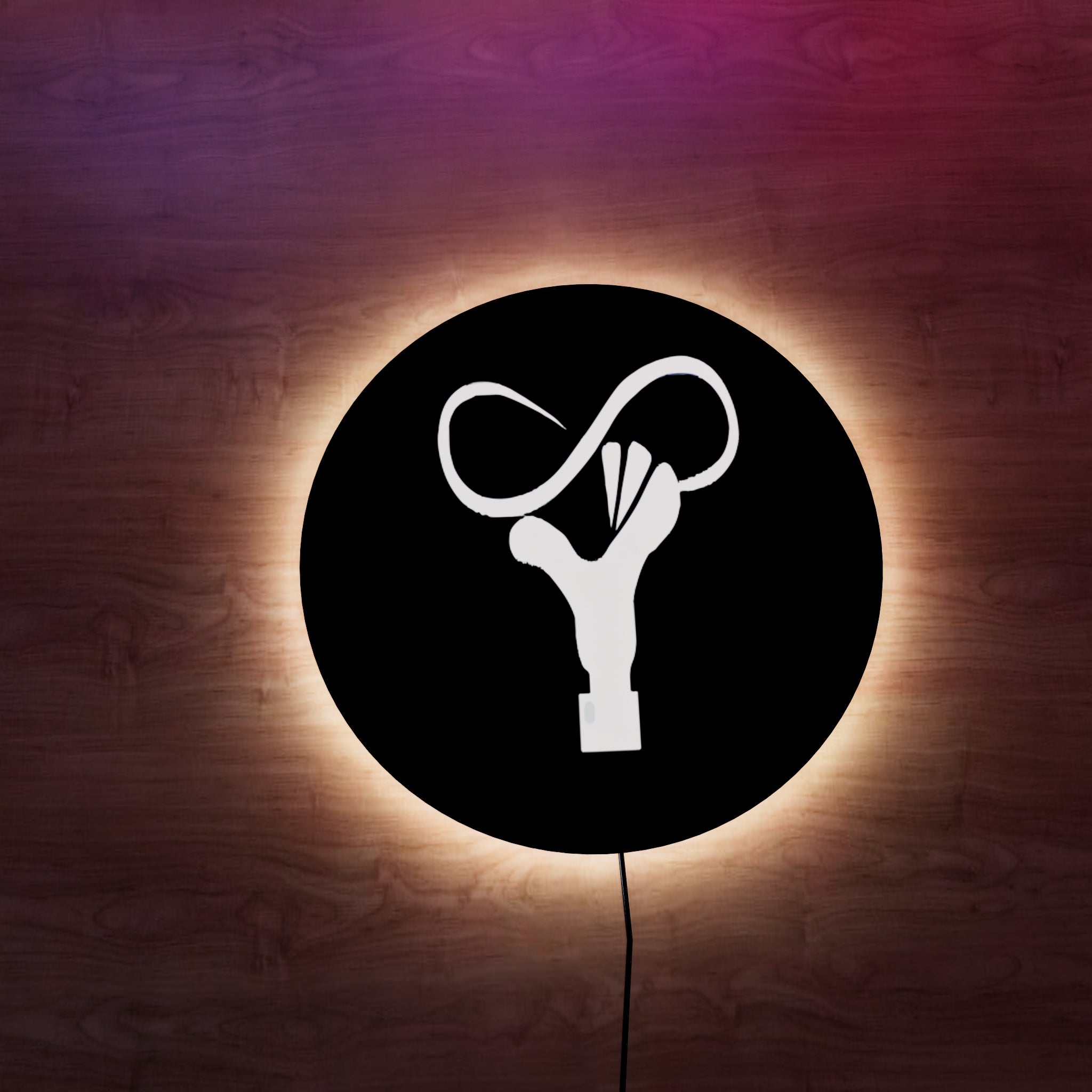 Sophia's Pizzeria Logo LED Wall light