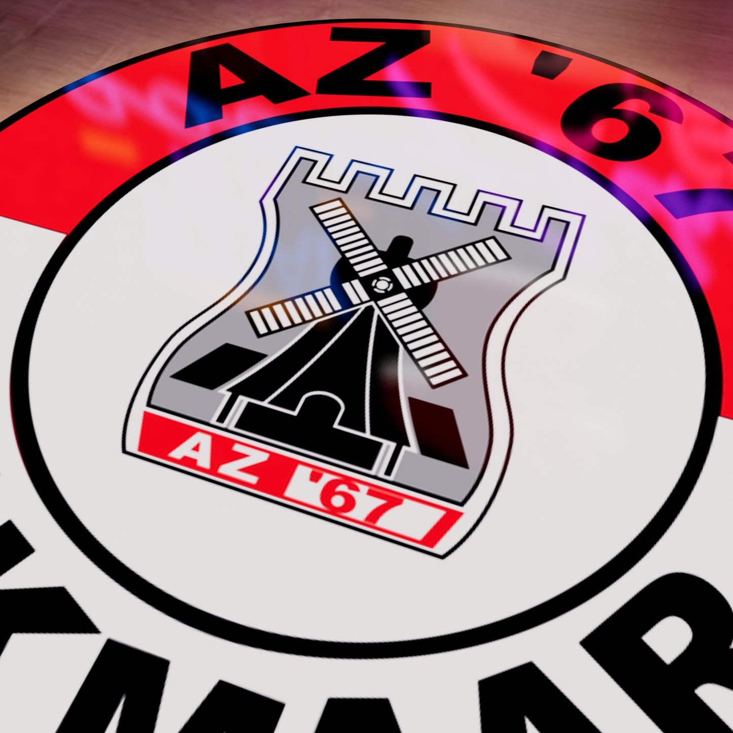 AZ 67 Alkmaar FC logo LED Wall light