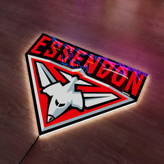 Essendon Logo LED Wall light