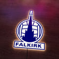 Falkirk FC badge LED Wall light