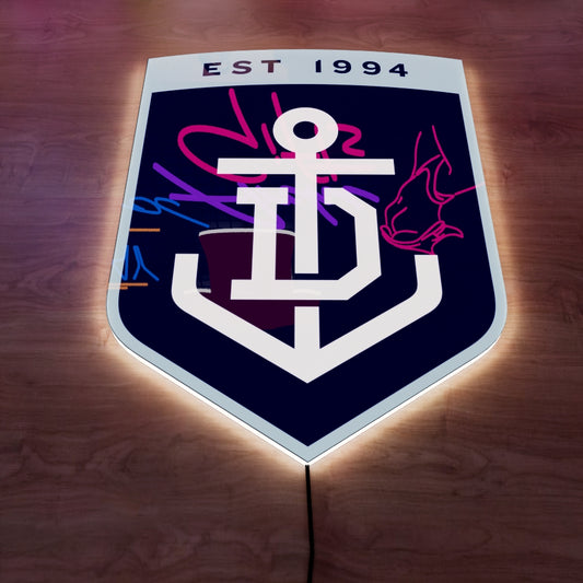 Fremantle Logo LED Wall light