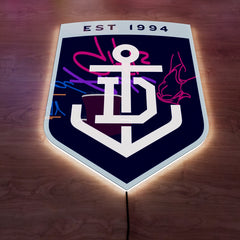 Fremantle Logo LED Wall light