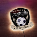 Fremington FC badge LED Wall light