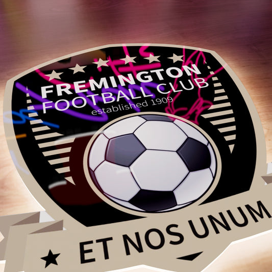 Fremington FC badge LED Wall light