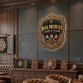 Balmoral  badge LED Wall light