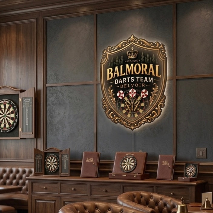 Balmoral  badge LED Wall light