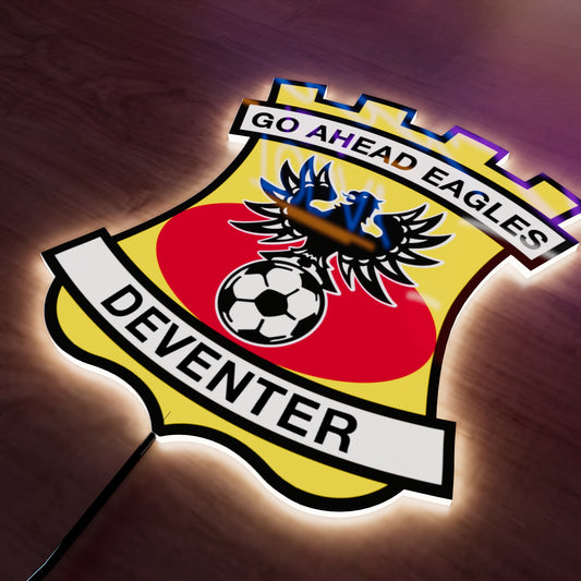 G.A. Eagles logo LED Wall light
