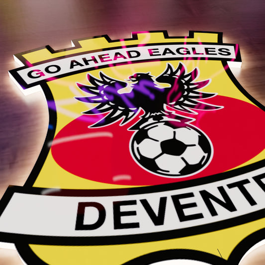 G.A. Eagles logo LED Wall light