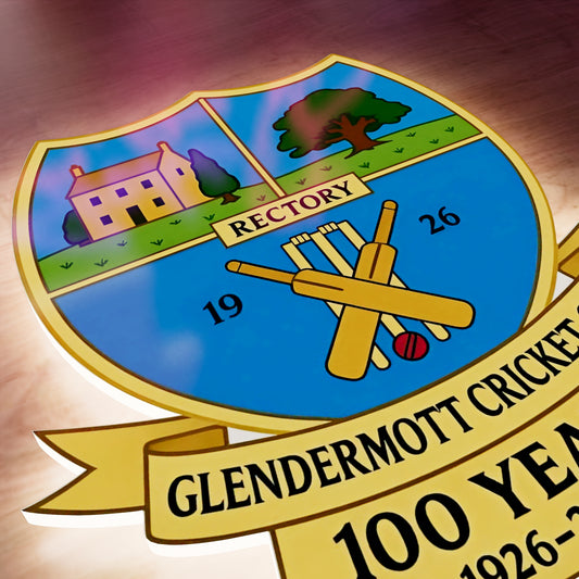 GC CLUB 100 YEARS Logo LED Wall light