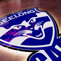 Geelong Cats Logo LED Wall light