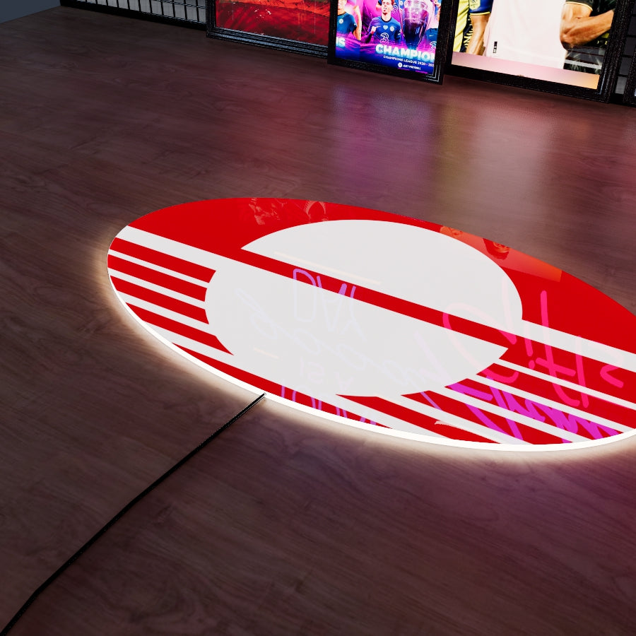 Gold Coast SUNS Logo LED Wall light