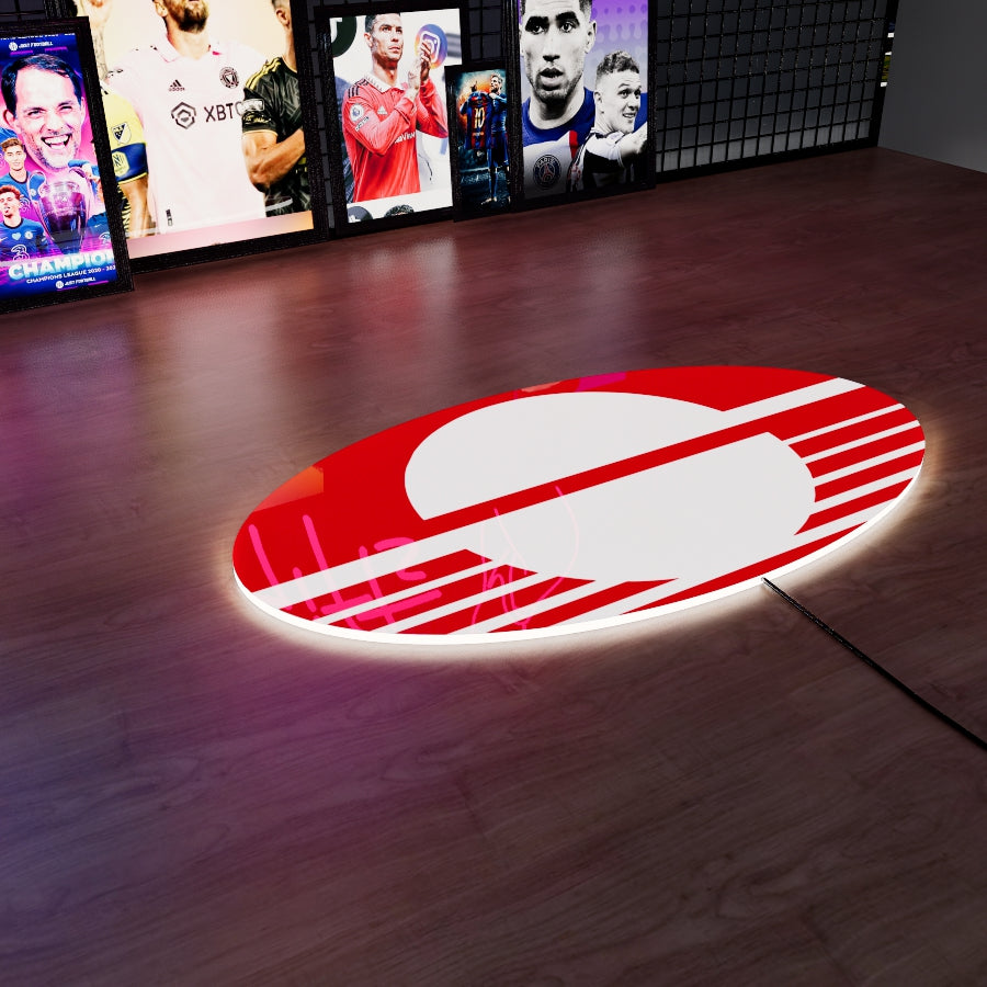Gold Coast SUNS Logo LED Wall light
