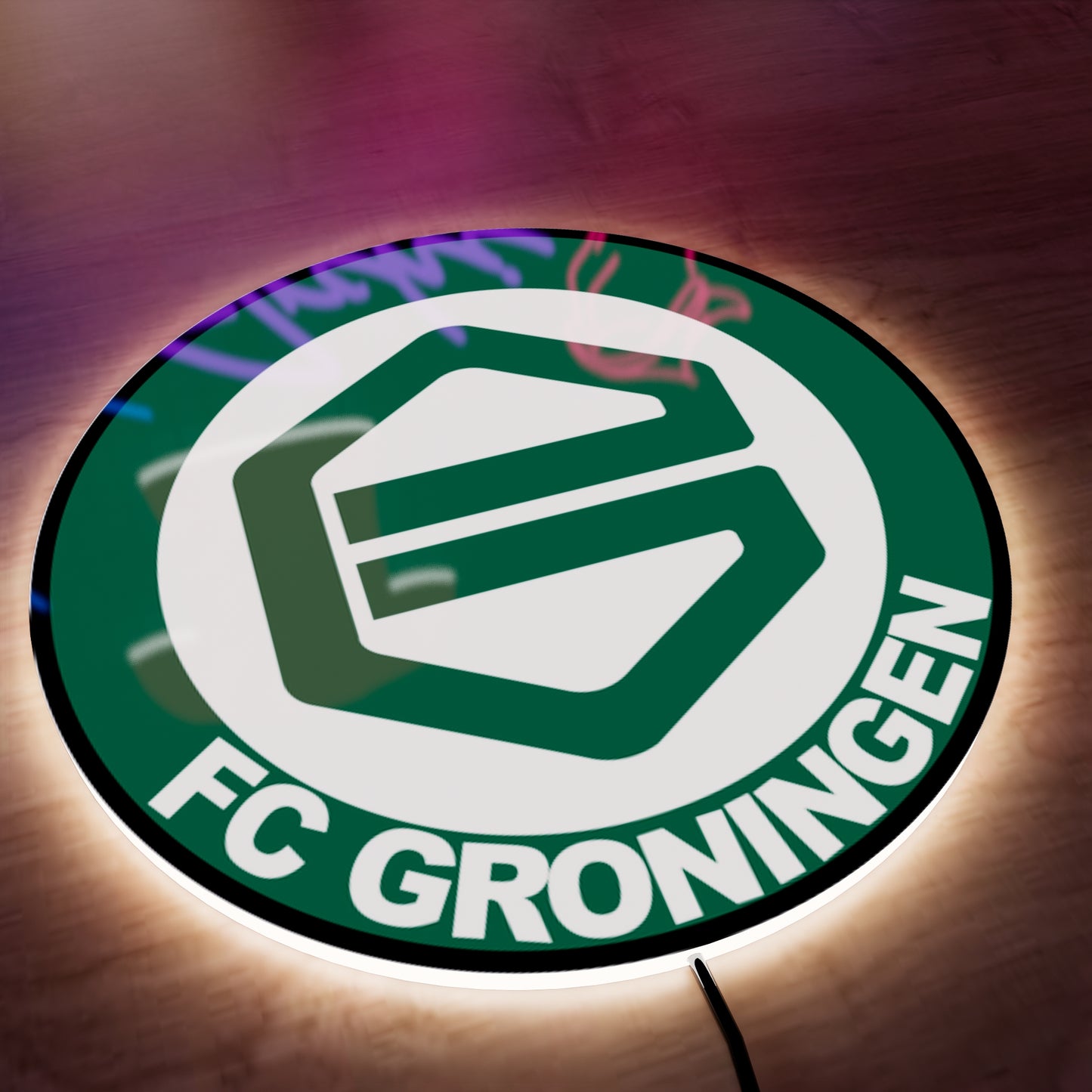 Groningen logo LED Wall light