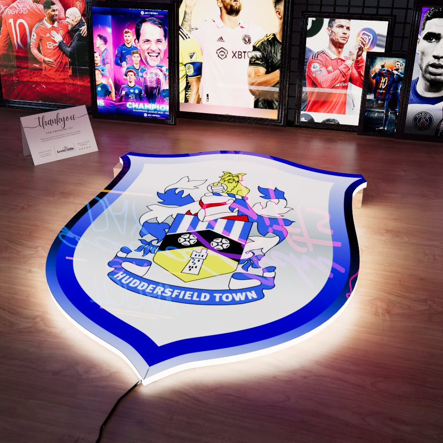 HUD FC Badge LED 15 inches (38cm)