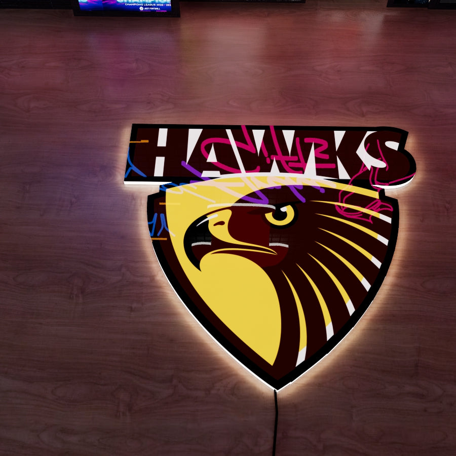 Hawthorn Logo LED Wall light