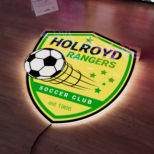 Holroyd Rangers FC LED Wall light