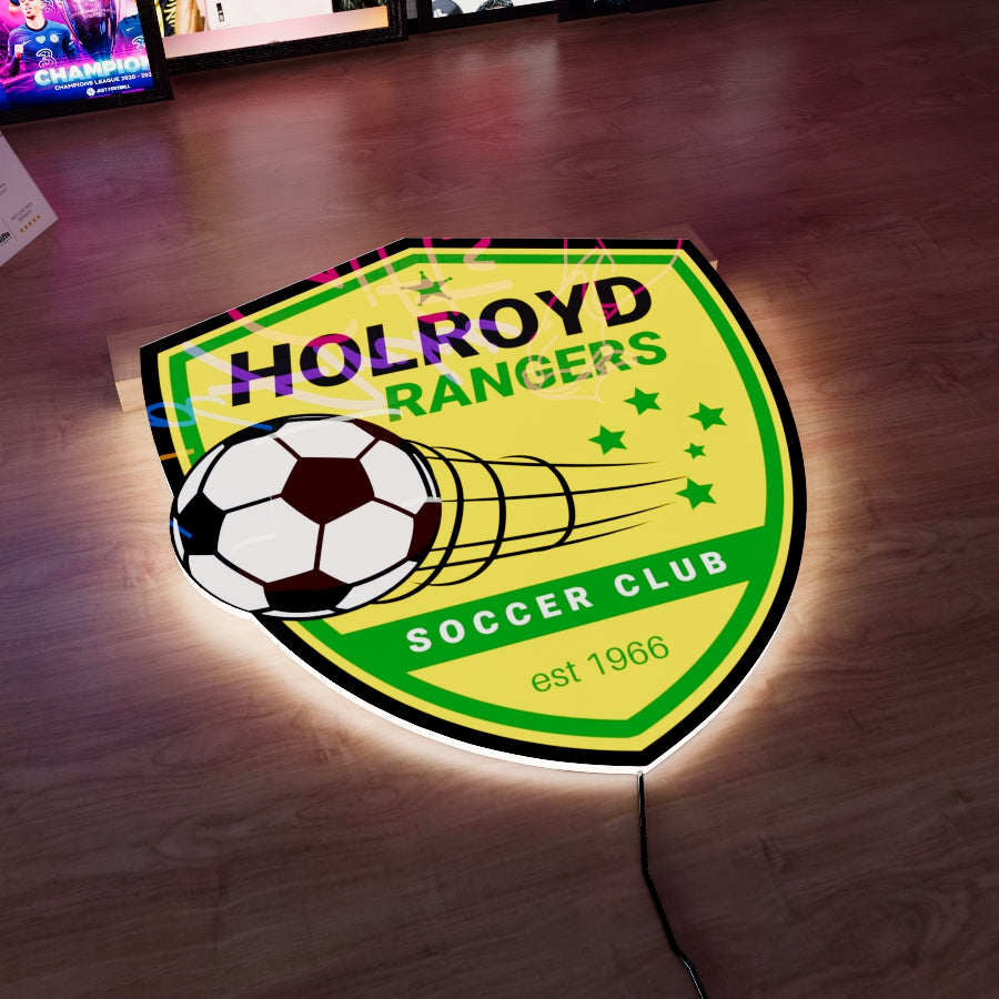 Holroyd Rangers FC LED Wall light
