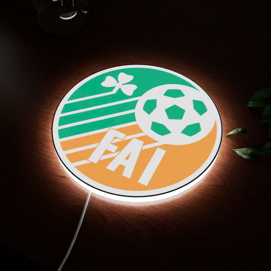 アイルランドサッカー協会バッジ LED ウォールライト