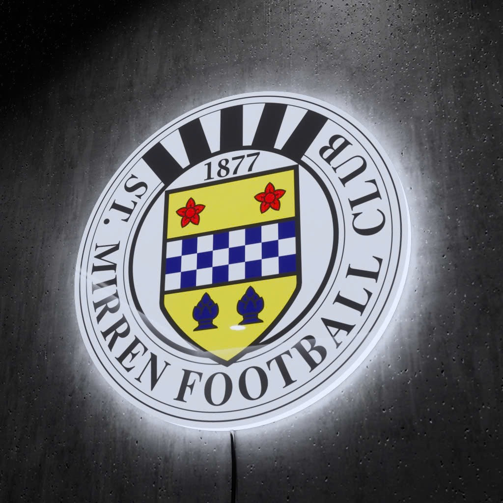 St. Mirren FC badge LED Wall light
