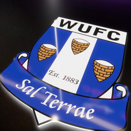 WUFC badge LED Wall light
