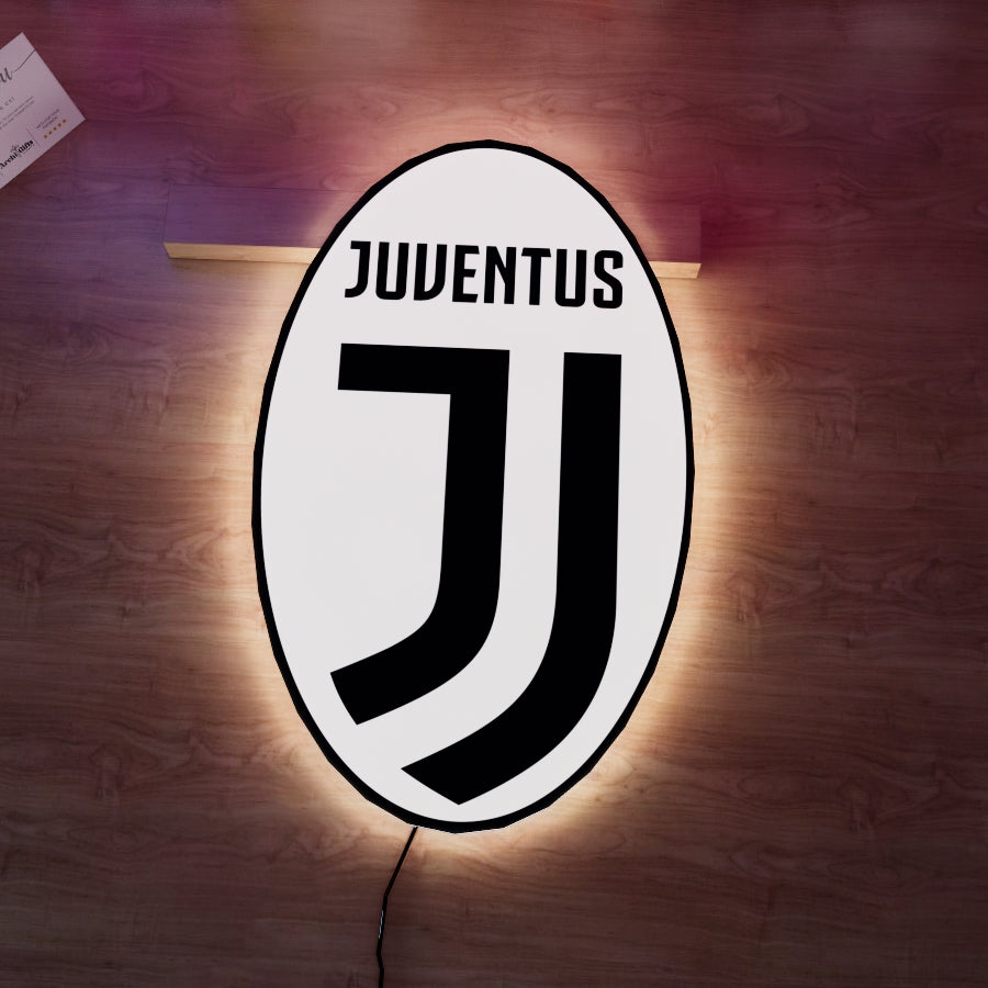 JUV FC Badge LED 15 inches (38cm) Style 2