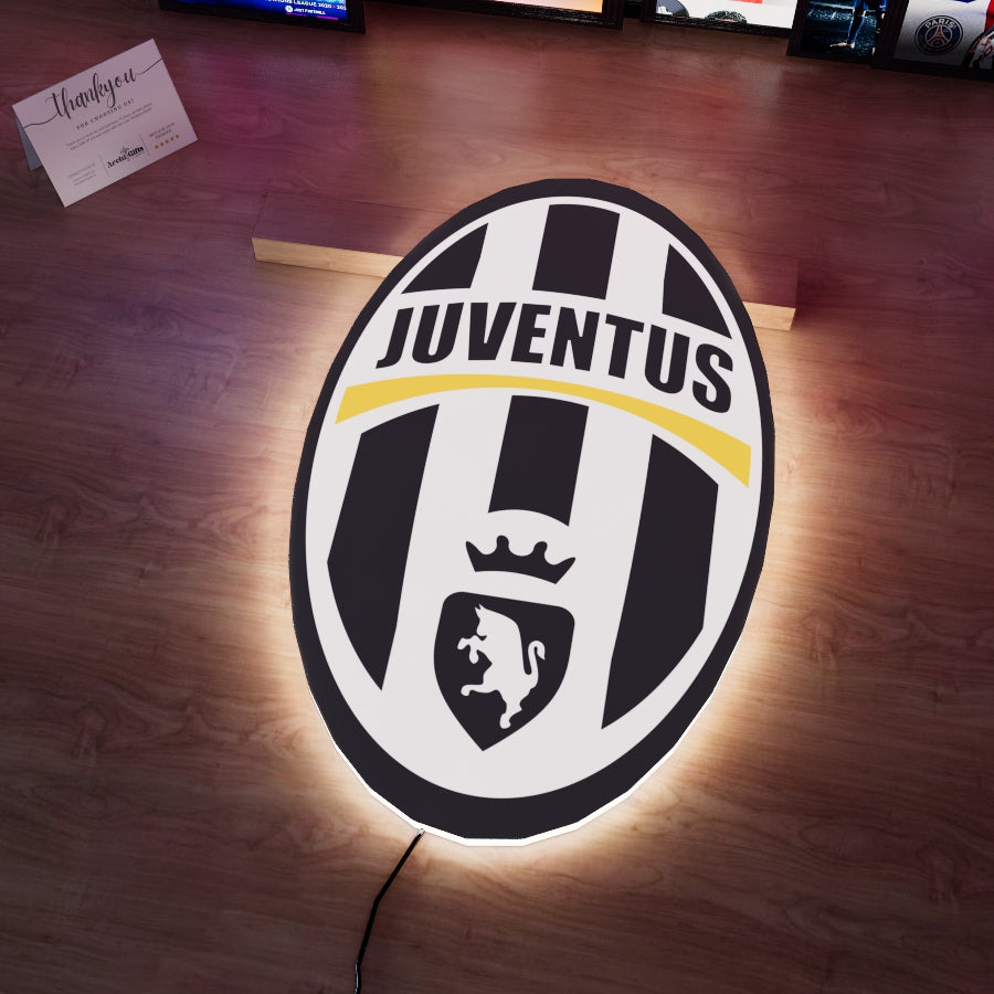 JUV FC Badge LED 15 inches (38cm)