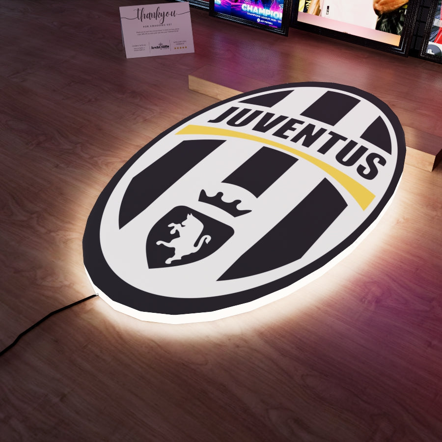 JUV FC Badge LED 15 inches (38cm)