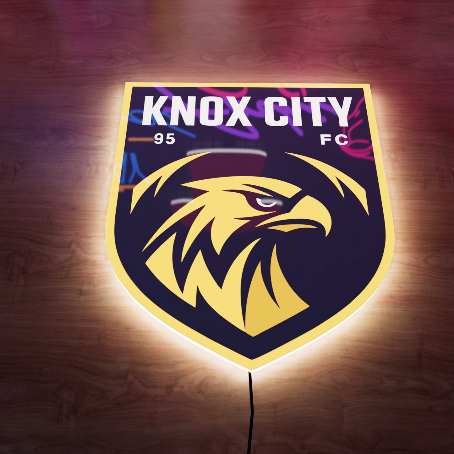 KNOX CITY badge LED Wall light
