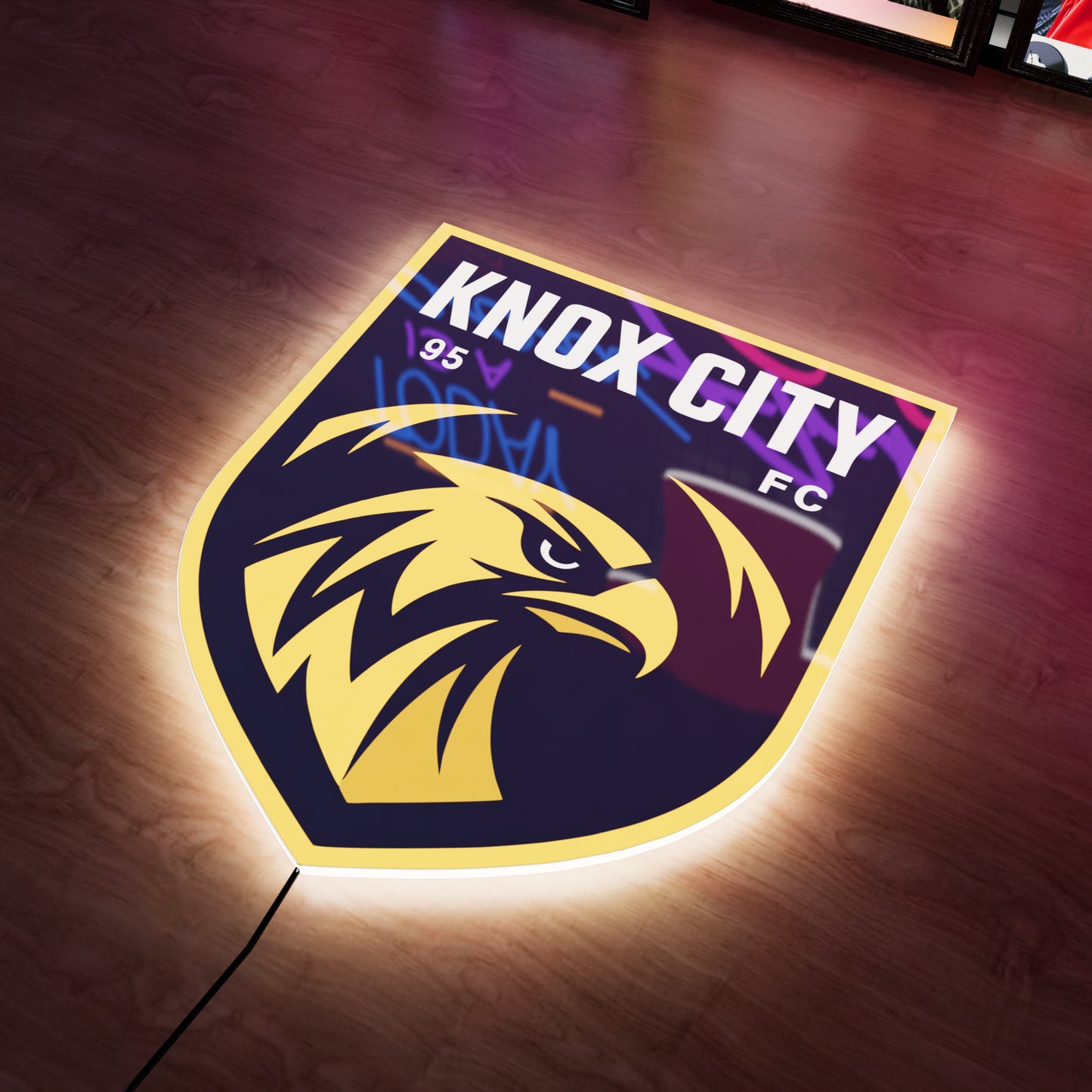 KNOX CITY badge LED Wall light