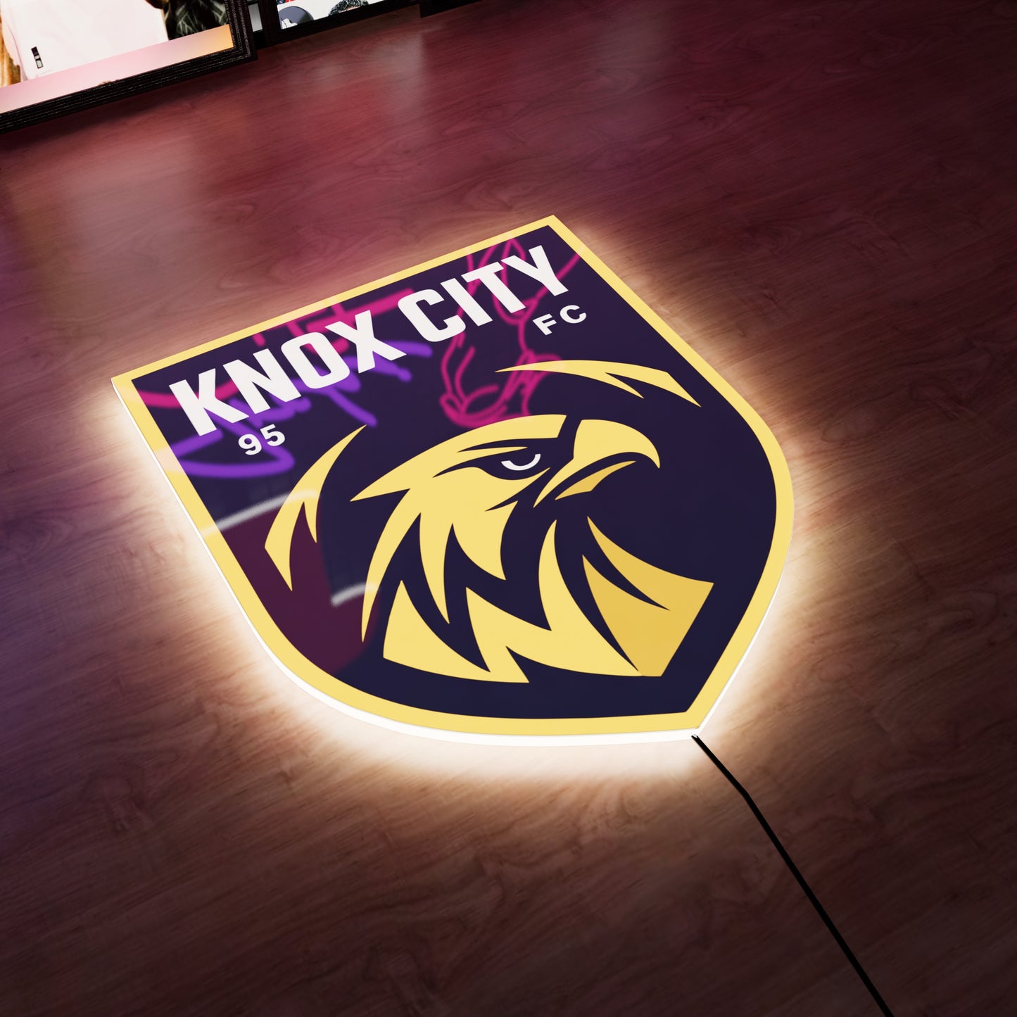 KNOX CITY badge LED Wall light