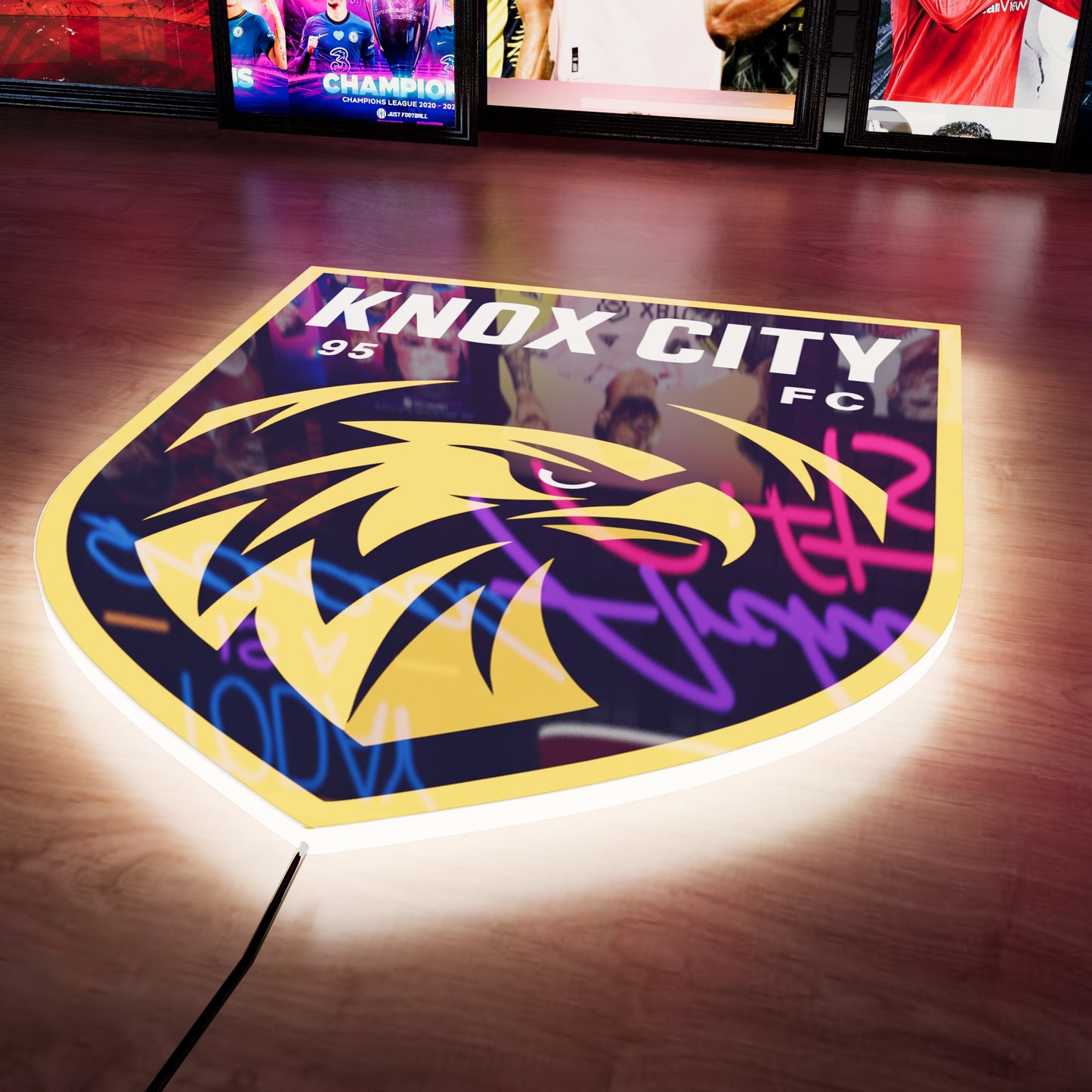 KNOX CITY badge LED Wall light