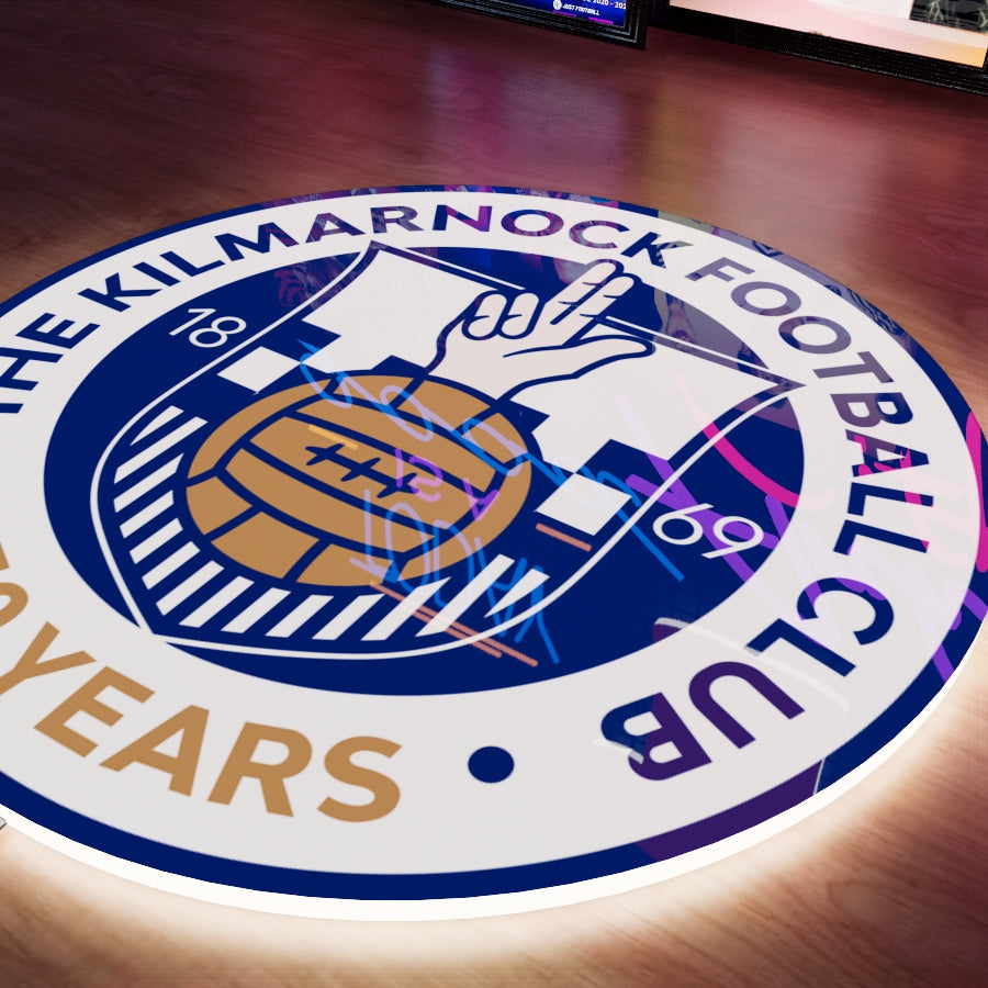 Kilmarnock FC badge LED Wall light - Style 1