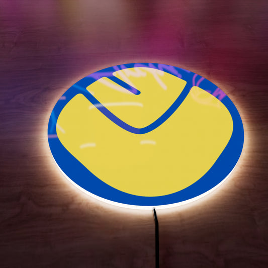 LEE Smiley FC Badge LED