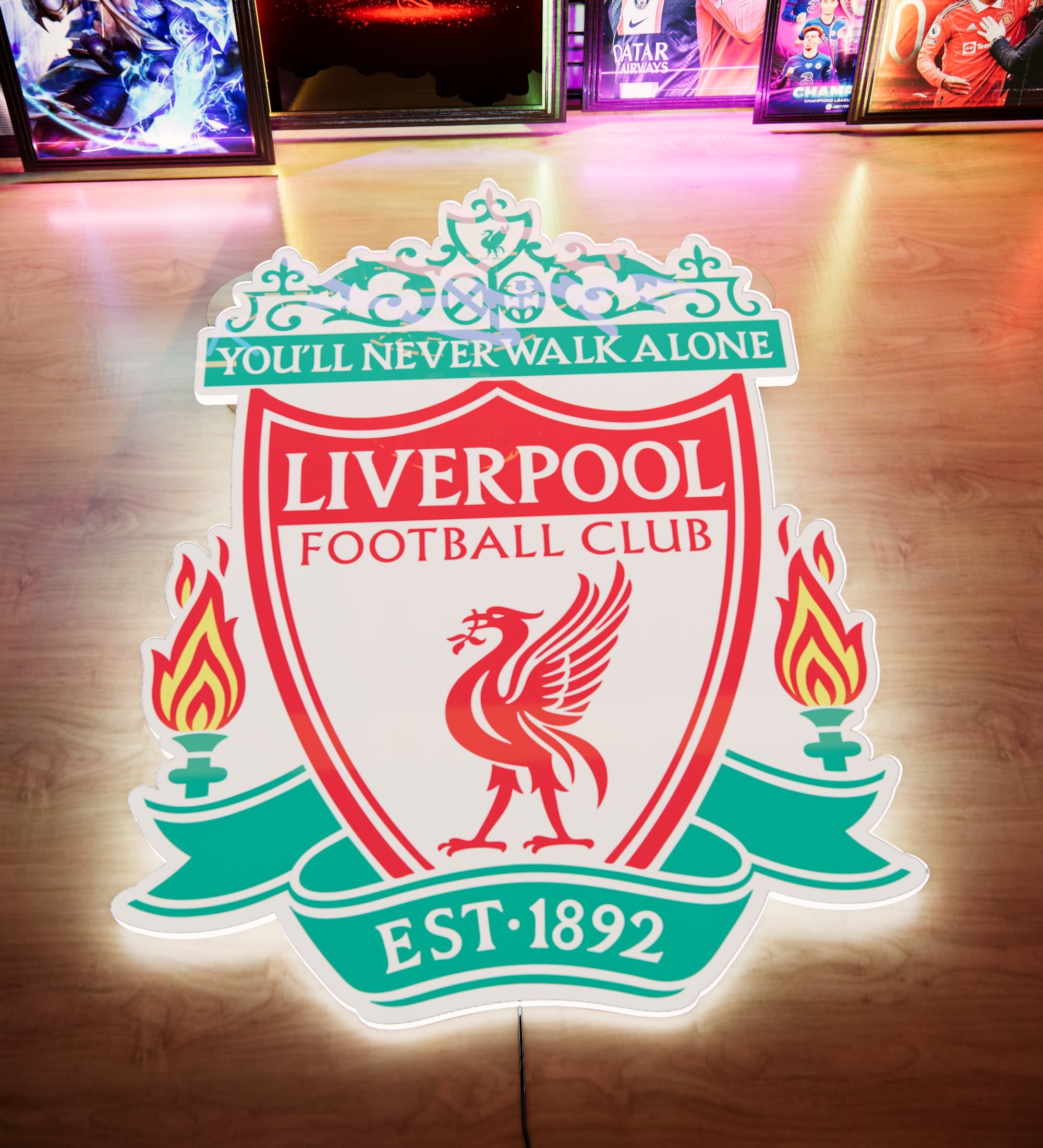 LIV FC Badge LED 15 inches (38cm)