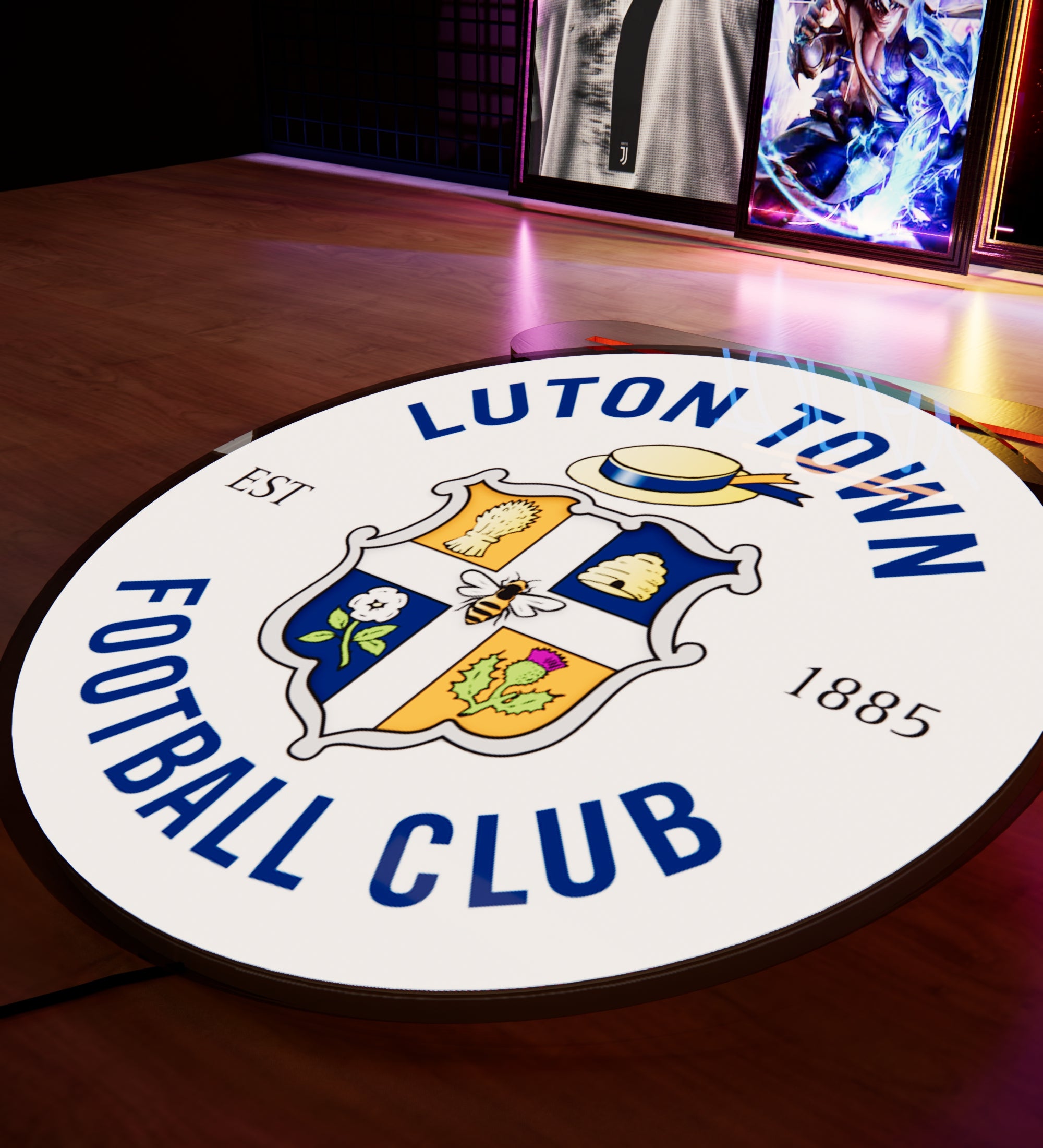 LUT FC Badge LED 15 inches (38cm)