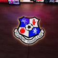 Loughgall FC Logo LED Wall light