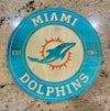 MIAMI FOOTBALL Logo Wall Art Sign