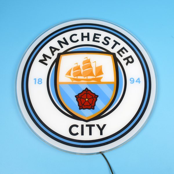 MCI FC Badge LED 15 inches (38cm)