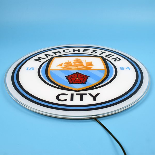 MCI FC Badge LED 15 inches (38cm)