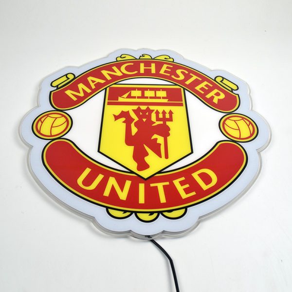 MUN FC Badge LED 15 inches (38cm)
