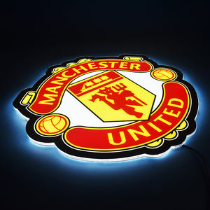 MUN FC Badge LED 15 inches (38cm)