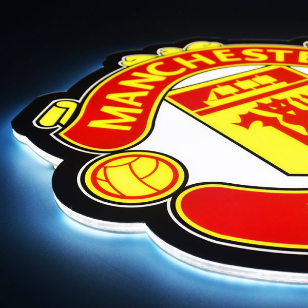 MUN FC Badge LED 15 inches (38cm)