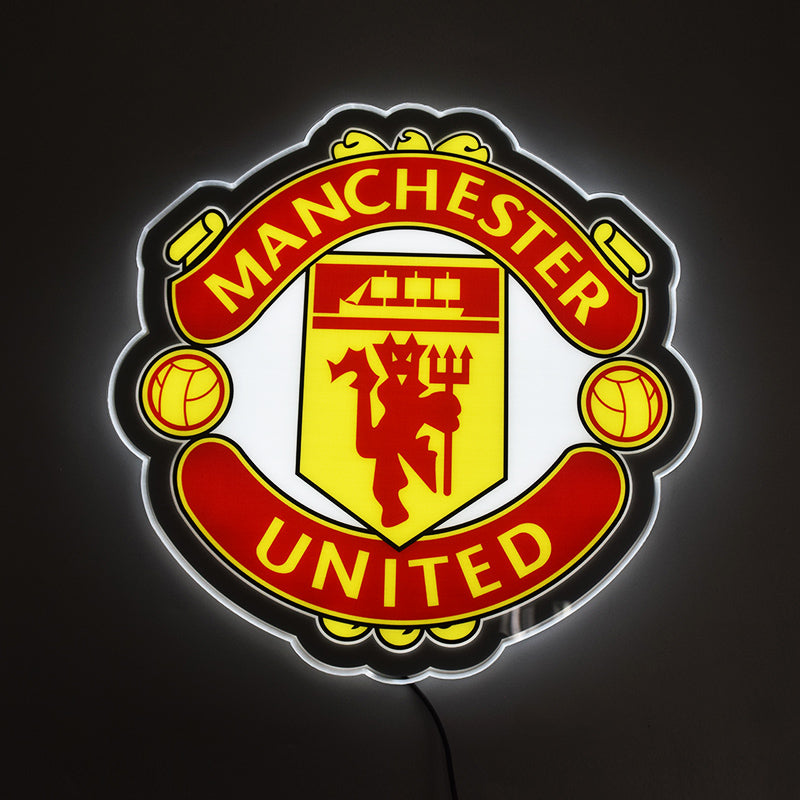 MUN FC Badge LED 15 inches (38cm)